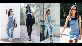 Denim Overalls Outfits LOOKBOOK amp Fashion Trends [upl. by Cerelly738]