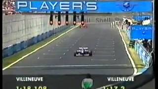 F1 Formula 1 Jacques Villeneuve amp Michael Schumacher Montreal Canada Qualifying 1997 [upl. by Klusek873]