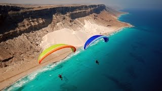 Forgotten Island – Paragliding on the island of Socotra in English [upl. by Haissem593]