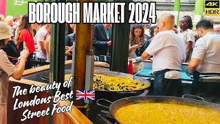 London Borough Market Culinary Adventure 1000 Years Old Market Best Street Food [upl. by Aneeled]