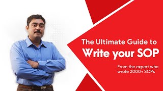 The Ultimate Guide to write your SOP  From the expert who wrote 2000 SOPs [upl. by Ahsieka73]