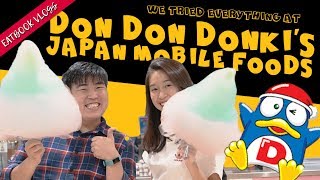 We Tried Whats New at Don Don Donkis New Japan Mobile Foods  Eatbook Vlogs  EP 36 [upl. by Arad]