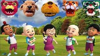 Upin Ipin sekolah bermain barongan nih gaess [upl. by Sofie]