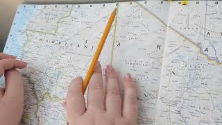 ASMR  Adrar Mauritania History amp Geography  Soft Spoken Map Tracing Google Earth [upl. by Janka999]