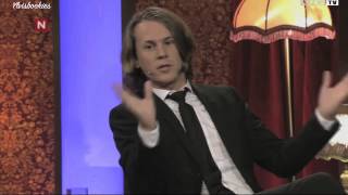 Ylvis talking to mom live from TV studio IKMY 031013 Eng subs [upl. by Goodrow]