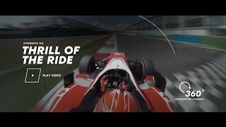 Thrill of the ride 360° lap with Lance Stroll at Circuit de Nevers MagnyCours [upl. by Aissela362]