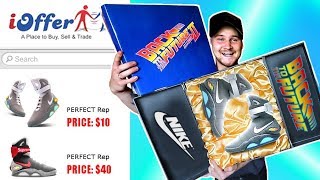 BUYING THE CHEAPEST MOST LEGIT SELF LACING AIR MAGS OFF IOFFER [upl. by Schulman]