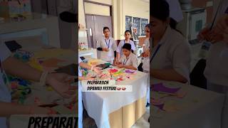 Bsc nursing student dipawali fastival nursingcollege youtubeshorts saddamnursingvlog [upl. by Irena]