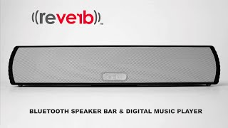 RBSE15B Reverb Bluetooth Speaker Bar amp Digital Music Player [upl. by Colley]