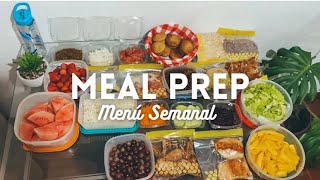 MEALPREP COCINA UN DIA PARA COMER TODA LA SEMANA RICO Y SANO [upl. by Abie764]