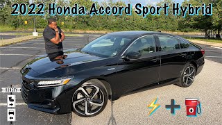 2022 Honda Accord Sport Hybrid I Think Im Ready For An EV [upl. by Ephrayim403]