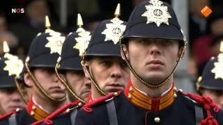 350 jaar Korps Mariniers defile op de Coolsingel 12 dec 2015 [upl. by Aklog]