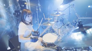 LOVEBITES Bravehearted DRUMS  harupi360🎧setlist Haruna LIVE [upl. by Liponis]