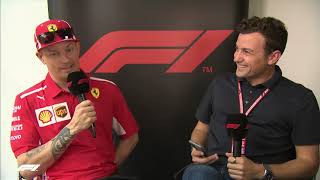 Kimi Raikkonen Interview Contracts Motivation And Speaking Italian [upl. by Mossberg]