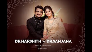 Mangalore Royal Bunts Wedding Receptionll DRHARSHITH  DR SANJANA WEDDING RECEPTION 2023 [upl. by Banyaz291]