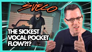 THE SICKEST VOCAL POCKET FLOW Sueco quotParalyzedquot  Music Producer Reacts [upl. by Hayidan]