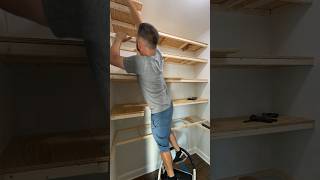 Plywood Pantry Shelves  Wire Shelf Update [upl. by Caiaphas]