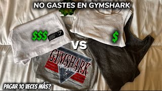 Playera de GYMSHARK vs playera de WALMART  comparación [upl. by Stanislaw]