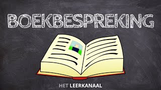 Boekbespreking maken stap voor stap  video [upl. by Jamima]