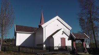 Lyngdal kirke Flesberg Norge [upl. by Thorrlow]