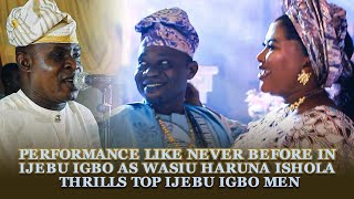 Wasiu Haruna Ishola Performs at his Hometown Ijebu Igbo for Wale Balogun Part 2 [upl. by Mastic]