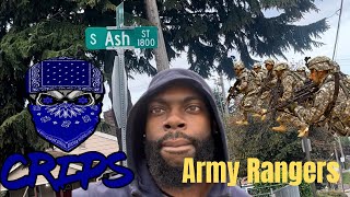 Hilltop Crips Vs US Army Rangers Shootout [upl. by Imekawulo]