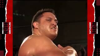 Samoa Joe vs Kenta Kobashi Aired by modern day Roh [upl. by Adamsun]