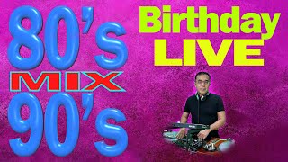 80S amp 90S DISCO NONSTOP BIRTHDAY LIVE MIX  DjDARY ASPARIN [upl. by Lamoureux]