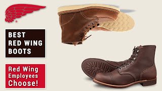 THE 5 BEST RED WING BOOTS according to Red Wing employees [upl. by Cecilius]