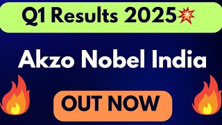 Akzo Nobel India Q1 Results 2024 Akzo Nobel India Results Akzo Nobel India Share Latest News [upl. by Cerracchio]