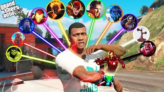 GTA 5  Franklin Use New Avengers Watch To join Avengers in GTA 5  GTA 5 Mods [upl. by Stearne]