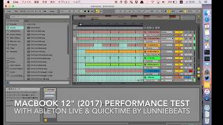 Piano Rap Beats Ableton Live with MacBook 12quot Early2017 [upl. by Ocihc]