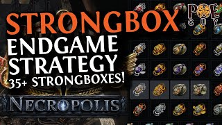 PoE 324  STRONGBOXES ARE BUSTED How good are the new strongbox scarabs [upl. by Jehanna]