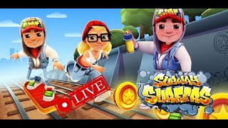 🔴live subway surfers live streaming subway surfers live video Subway surf game video [upl. by Issor]