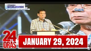 24 Oras Express January 29 2024 HD [upl. by Araj938]