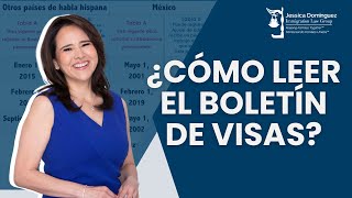 Entendiendo el Boletín de Visas Que es que significa y como se utiliza [upl. by Odyssey417]