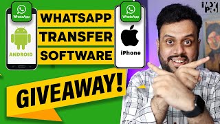 GIVEAWAY WhatsApp Transfer From Android to iPhone  FREE License iCarefone by Tenorshare  iMDY Pro [upl. by Akinehc299]