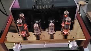 beautiful amplifier yaqin MC84 L class A drive pure music vintage audio crazy eugene [upl. by Eillam]