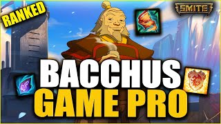 COMMENT JOUER SUPPORT SUR LE PATCH BURST  ► GAME PRO BACCHUS SUR SMITE RANKED [upl. by Inaniel557]