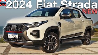 All NEW 2024 Fiat Strada Ultra  REVIEW interior exterior amp driving [upl. by Zampino]