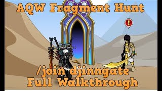 AQW join djinngate Full Walkthrough  Crulon Quests [upl. by Atnauqal]