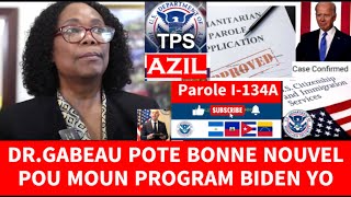 DRGABEAU POTE BON NOUVEL POU MOUN PROGRAM BIDEN YO uscis biden haiti immigration pwogrambiden [upl. by Kelton]