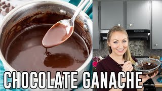 How to Make Chocolate Ganache [upl. by Strenta]