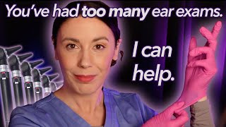 Treating Your Sore Ears ASMR Ear Cleaning Role Play [upl. by Otsedom]