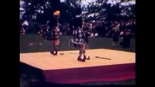 Highland dancing  Arisaig Highland games  1964 [upl. by Elephus]