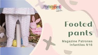 23 How to make a footed pants for your baby😉👌 [upl. by Amlev]