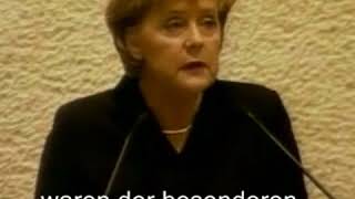 Vor 10 Jahren  Rede von Bundeskanzlerin Angela Merkel vor der Knesset [upl. by Eloisa238]