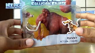 🌕 🌠 Ice Age Collision Course A Era do Gelo 5 Big Bang Action Figure • Sid Manny Diego amp Scrat 🌑 ☄️ [upl. by Llenrac164]