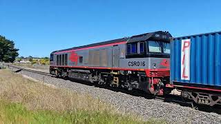 7922V SCT up quotDooen Expressquot CSR016 Dooen to Melbourne 1355 141024 Stawell VIC [upl. by Mandel]