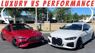 2025 BMW M440i Coupe VS Mercedes Benz CLE450 Coupe [upl. by Ecyned408]